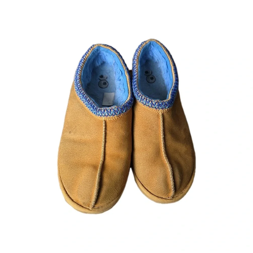 Ugg Tasman Sesame Street Cookie Monster Suede Clog‎ Mule.slop On Womens Sz 6